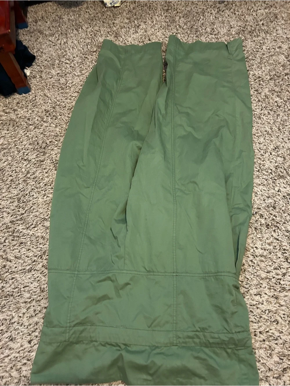 Free People NEW Paperbag Waist Pants in Mistole Green
